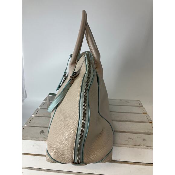 COACH 30165 BLEEKER PRESTON SATCHEL IN EDGE PAINT LEATHER - Picture 5 of 16